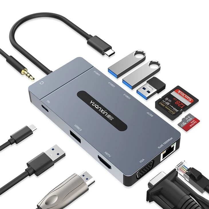 11 in 1 Adapter With Ethernet 11 in 1 Adapter With Ethernet